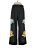 Kate Spade New York 100% Polyester Graphic Black Casual Pants Size S - photo 2