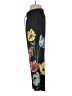 Kate Spade New York 100% Polyester Graphic Black Casual Pants Size S - photo 5