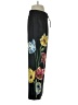 Kate Spade New York 100% Polyester Graphic Black Casual Pants Size S - photo 4