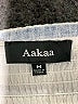 AaKaa 100% Rayon Stripes Blue Casual Dress Size M - photo 4