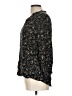 Monday Fun 100% Rayon Black 3/4 Sleeve Blouse Size L - photo 5