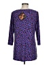 IMAN Purple 3/4 Sleeve Blouse Size M - photo 2