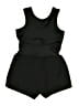 Justice Black Overalls Size 5 - 6 - photo 2