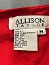 Allison Taylor 100% Silk Red Vest Size M - photo 6