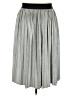Lularoe Metallic Silver Casual Skirt Size 2X - photo 1