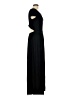 Venus Solid Black Casual Dress Size L - photo 4