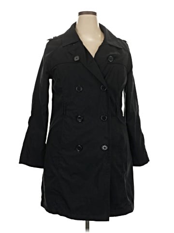 Merona Trenchcoat (view 1)