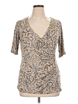 Dana Buchman Short Sleeve Blouse