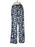 Lands' End Floral Blue Casual Pants Size M - photo 1
