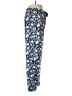 Lands' End Floral Blue Casual Pants Size M - photo 4