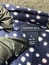 Lands' End 100% Polyester Polka Dots Blue Turtleneck Sweater Size L - photo 7