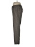 Banana Republic Houndstooth Gray Wool Pants Size 10 - photo 5