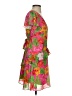 Milly 100% Polyester Tropical Pink Cocktail Dress Size 0 - photo 4