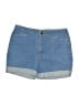 Norm Thompson Blue Denim Shorts Size 6 - photo 1