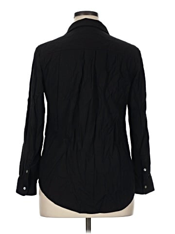 Brass Long Sleeve Button-Down Shirt (view 2)