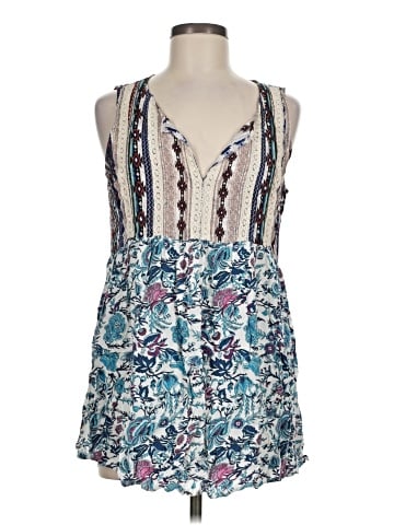 Umgee Sleeveless Blouse (view 1)