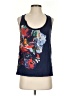 Akemi + Kin 100% Cotton Blue Sleeveless Top Size XS - photo 1
