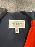 Milly Color Block Orange Cocktail Dress Size 4 - photo 7