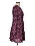 Shein 100% Polyester Floral Purple Casual Dress Size 8 - 10 - photo 4
