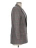 Pendleton 100% Wool Plaid Gray Wool Blazer Size 6 - photo 4