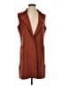 Solitaire 100% Polyester Brown Sleeveless Blouse Size M - photo 1