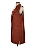 Solitaire 100% Polyester Brown Sleeveless Blouse Size M - photo 5