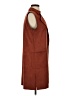 Solitaire 100% Polyester Brown Sleeveless Blouse Size M - photo 4