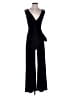 Cache Solid Black Jumpsuit Size S - photo 1