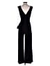 Cache Solid Black Jumpsuit Size S - photo 2