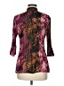 NY Collection Purple 3/4 Sleeve Blouse Size M - photo 2