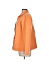 Eileen Fisher Solid Orange Jacket Size M - photo 5