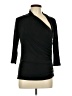 MICHAEL Michael Kors 100% Lyocell Black 3/4 Sleeve Top Size L - photo 1