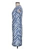 ECI Chevron-herringbone Blue Casual Dress Size M - photo 5
