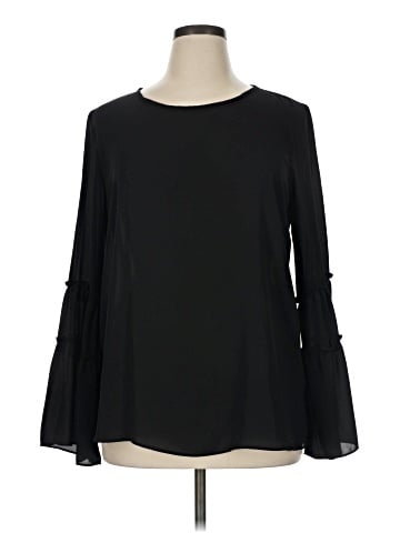 Emma & Olivia Long Sleeve Blouse (view 1)