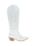 Unbranded White Boots Size 7 - photo 1