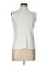 DressBarn Ivory Sleeveless Top Size L - photo 1
