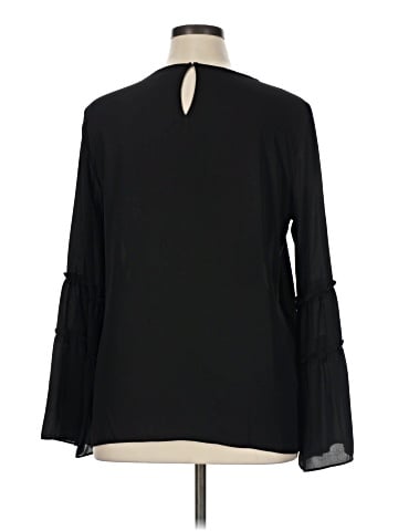 Emma & Olivia Long Sleeve Blouse (view 2)