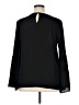 Emma & Olivia 100% Polyester Black Long Sleeve Blouse Size XL - photo 2
