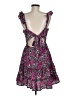 Shein 100% Polyester Paisley Purple Cocktail Dress Size 6 - photo 2