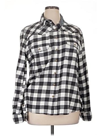 Jachs Girlfriend Long Sleeve Button-Down Shirt (view 1)