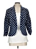 DressBarn Polka Dots Blue Blazer Size L - photo 1