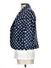 DressBarn Polka Dots Blue Blazer Size L - photo 5
