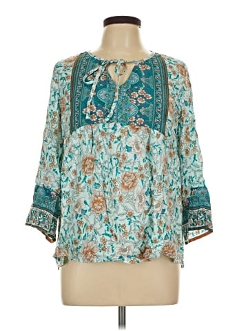 Assorted Brands 3/4 Sleeve Blouse (view 1)