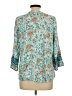 Assorted Brands 100% Rayon Teal 3/4 Sleeve Blouse Size L - photo 2