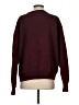 WeWoreWhat Solid Burgundy Sweatshirt Size S - photo 2