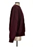 WeWoreWhat Solid Burgundy Sweatshirt Size S - photo 4