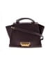 ZAC Zac Posen Solid Maroon Burgundy Satchel One size - photo 1