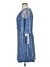 PAPELL Studio 100% Polyester Blue Cocktail Dress Size 14 - photo 5