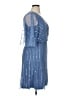 PAPELL Studio 100% Polyester Blue Cocktail Dress Size 14 - photo 4