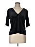 Knox Rose Black 3/4 Sleeve Top Size L - photo 1